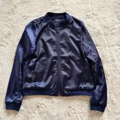 【USED】EMODA サテンジャケット M エモダ　スカジャン