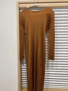 2026年最新】PLEATS PLEASE レディース 長袖・七分袖 ニットワンピース
