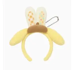 サンリオ　カチューシャ　ぬいぐるみ　ポムポムプリン