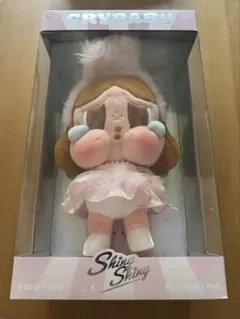 Pop mart Crybaby shiny shiny クライベイビー　ピンク