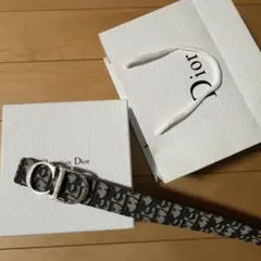 Christian Dior ベルト ロゴ柄