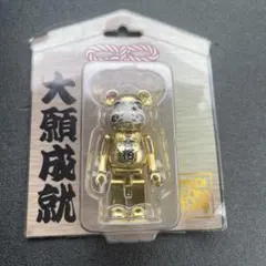 777　達磨ベアブリック　合格祈願　金メッキ　弐 BE@RBRICK 達磨 合格 金メッキ 弐 100% & 400% 【公式通販】
