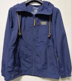 L.L.Bean アノラックパーカー ナイロンジャケット ネイビー 紺色