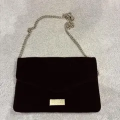 Jimmy Choo ノベルティ　バーガンディ　チェーンバックのサムネイル