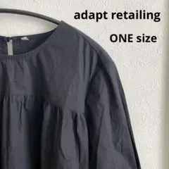adapt retailing アダプトリテイリング　ティアードロングワンピース