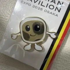 ラスト販売】関西万博会場限定 ベルギーパビリオン ピンバッジ - メルカリ
