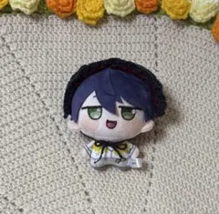 にじまるっと ヘッドドレス ブラック×ワインレッド ぬい服