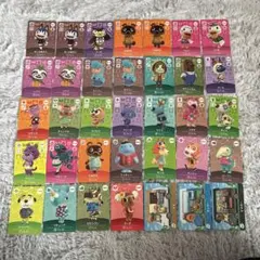 どうぶつの森　amiiboカード　35枚セット