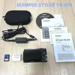OLYMPUS STYLUS TG-870 ホワイト 動作品 SDカード16GB - メルカリ