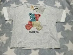 クマTシャツ 100cm 綿100%