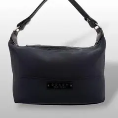 COACH archive y2k leather black handbag