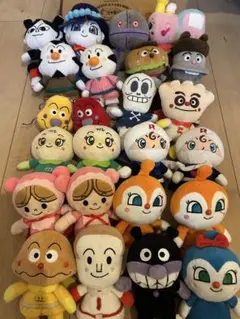 アンパンマン ぬいぐるみセット 23体