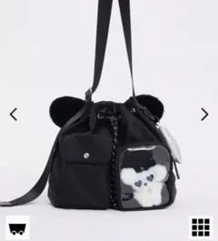 LOWELL Things オシゴト/巾着ショルダーバッグ