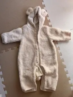 ベビーアウター クリーム色 70cmまで