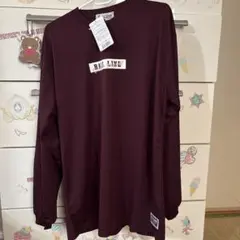 BALL LINE ロングスリーブシャツ L マルーン