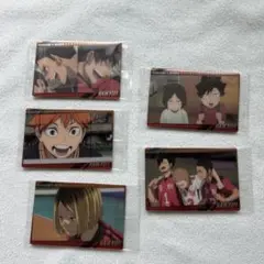 ☆ハイキュー‼︎☆ウエハース6☆カード5枚セット☆