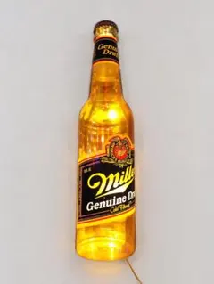 Miller ビール 大型ボトル型ライト 看板 Miller ビール 大型ボトル型ライト 看板 - メルカリ
