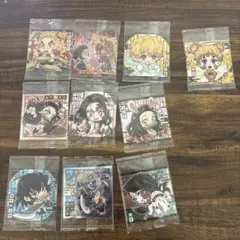 鬼滅の刃シール10枚 ビックリマン×鬼滅の刃 我妻善逸