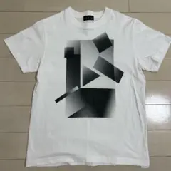 直島　地中美術館　グラフィックプリント ホワイトTシャツ　Sサイズ
