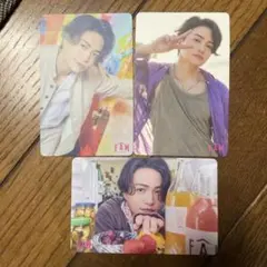 timelesz FAM 菊池風磨　橋本将生　トレカ　3枚セット