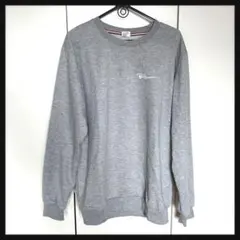 新品未使用　グレーロゴスウェットトップス　長袖　オーバーサイズ　ユニセックス