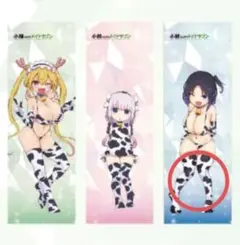 エルマ　牛柄ビキニVer.　特大タペストリー　ボークス　小林さんちのメイドラゴン