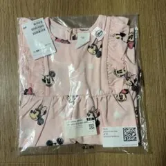新品　H&M ミッキー・ミニーちゃん　ワンピース