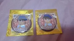 名探偵コナンカフェ2026 　コナン 缶バッジ 2個セット