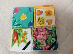 タオルハンカチ　4枚セット