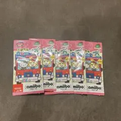とびだせ どうぶつの森 amiiboカード サンリオキャラクターズ 5パック