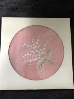 【新品未使用】麻　ハンカチ