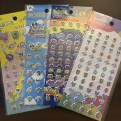 たまごっち　プチプチシール　４枚セット　バンダイ　新品未使用