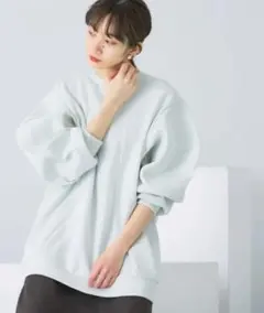 KBF ライニングスリーブスウェット F ブルー