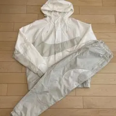 【希少美品】NIKE フード付きナイロンセットアップxl