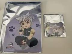 鬼滅の刃 ナンジャタウン POPスタンド ねこ型缶バッジ 宇髄天元