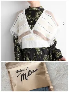 【新品未使用】ヤマダヤ　ニットベスト　キャミソール2点