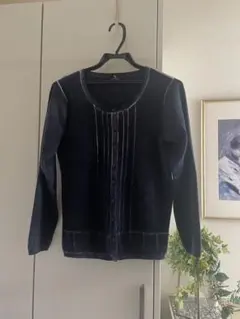 カーディガン ウール