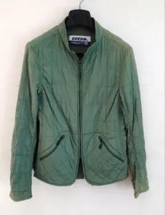 BREMA MENICHETTI ライダー ス型薄綿ブルゾン