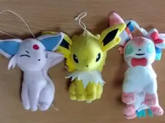 一番くじ むぎゅころぬいぐるみ ブースター サンダー シャワーズ