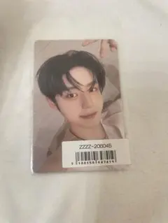 zb1 ジウン 白衣装　iconik トレカ　ソニミュ sony music