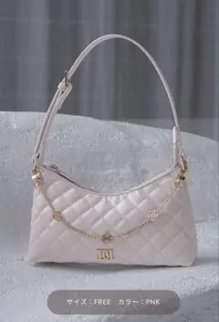 ダーリッチ　キルティングチェーンハンドミニバッグ