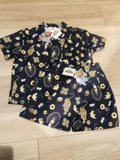 Little WEEKEND トラ柄　半袖　シャツパンツセット 110センチ