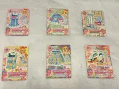 アイカツ カード 星宮いちご アイスブルーコーデ 花がらアクアレースコーデ