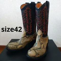 新品 DRIES VAN NOTEN ドリスヴァンノッテン ウエスタンブーツのサムネイル