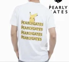 PEARLY GATES パーリーゲイツ　ピカチュウ バックプリント Tシャツのサムネイル