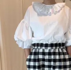 ito fukuoka charm blouse《white》