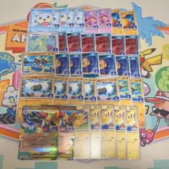 ポケモンカード　ブイズ　御三家　ピカチュウ多め　映画特典カード有り計39枚 ポケモンカード ブイズ 御三家 ピカチュウ多め 映画特典カード有り計39