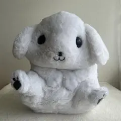 コロコロわんこ子犬のマロン 白