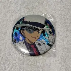 名探偵コナン ビッグ 缶バッジ キッド ホロ