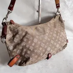 russet ラシット ワンショルダー バッグ ナイロン製 モノグラム ブラウン